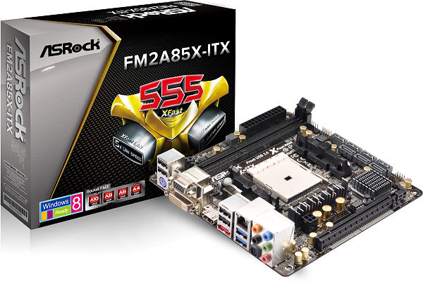 Материнская плата ASRock FM2A85-ITX Материнская плата ASRock FM2A85-ITX
