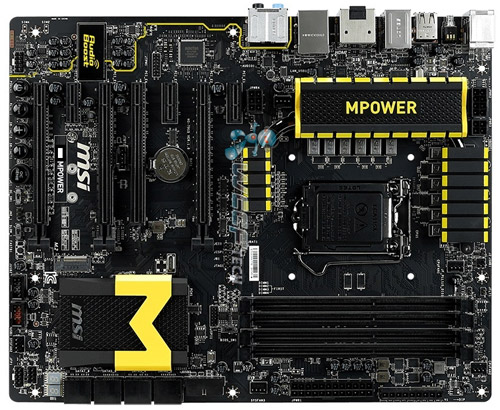 Материнская плата MSI Z97 XPower AC Материнская плата MSI Z97 XPower AC