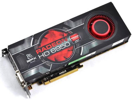 Видеокарта XFX Radeon HD 6950 Видеокарта XFX Radeon HD 6950