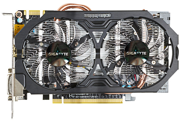 Видеокарта Gigabyte GV-N660OC-3GD Видеокарта Gigabyte GV-N660OC-3GD
