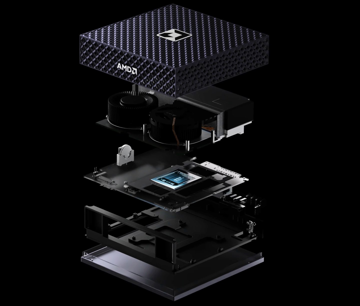 AMD показала міні-комп’ютер Ryzen AI Halo для розробки ШІ на кшталт DGX Spark