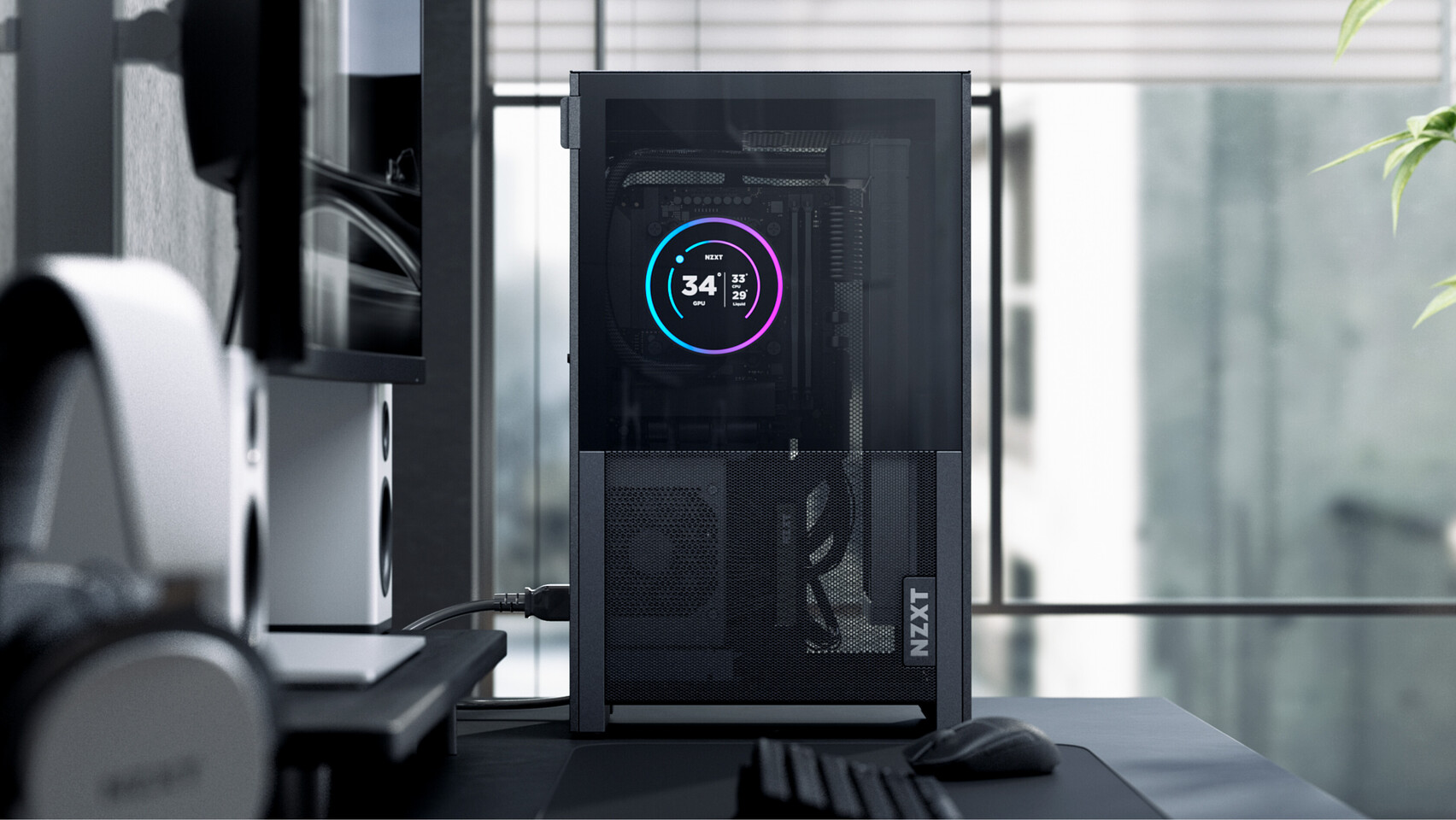 NZXT випустила корпус H2 Flow для плат Mini-ITX та блок живлення