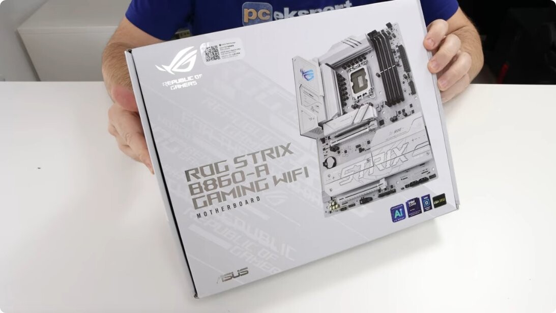 Знакомимся с платой ASUS ROG Strix B860-A Gaming WiFi для процессоров Intel Core Ultra