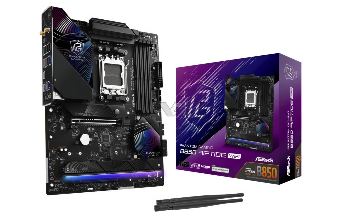 ASRock готовит к выходу больше десятка плат AM5 с набором логики AMD B850