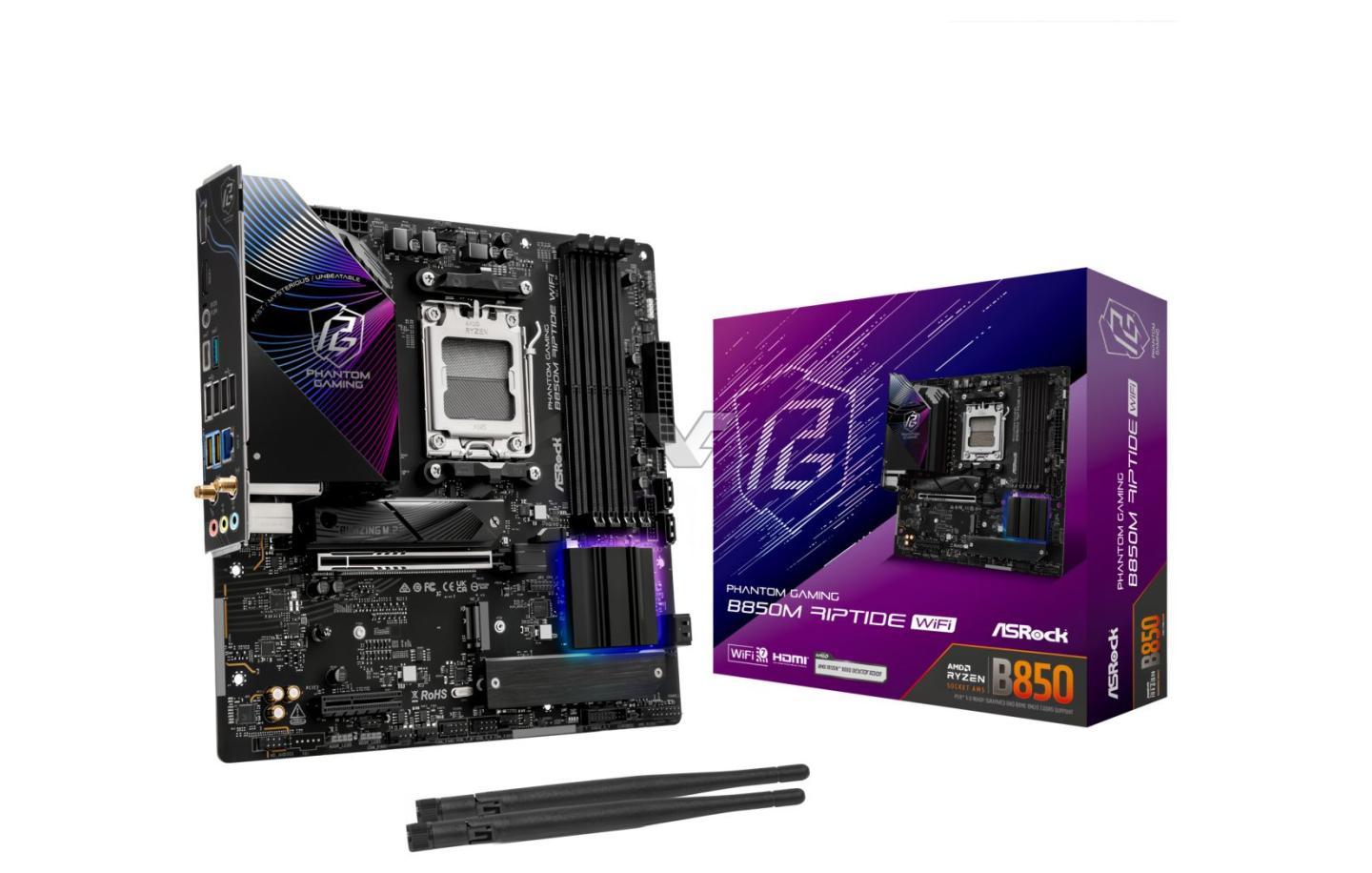 ASRock готовит к выходу больше десятка плат AM5 с набором логики AMD B850