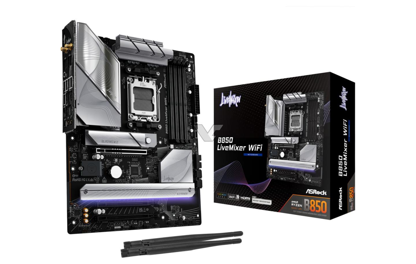 ASRock готовит к выходу больше десятка плат AM5 с набором логики AMD B850