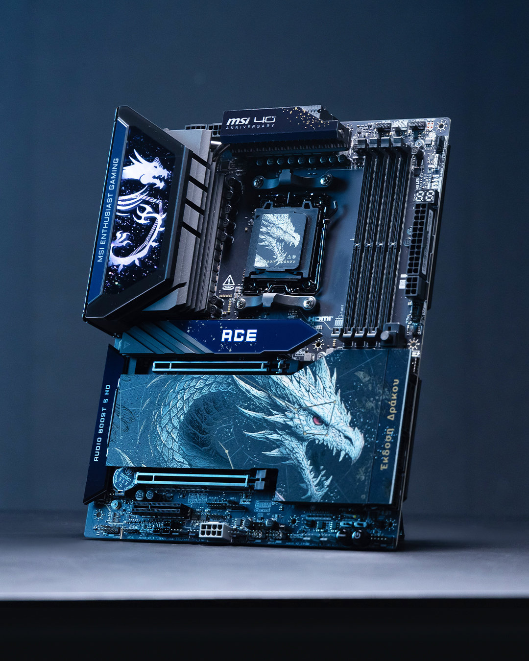 MSI відзначить 40-річний ювілей випуском лінійки продуктів Draco Epic з унікальним оформленням