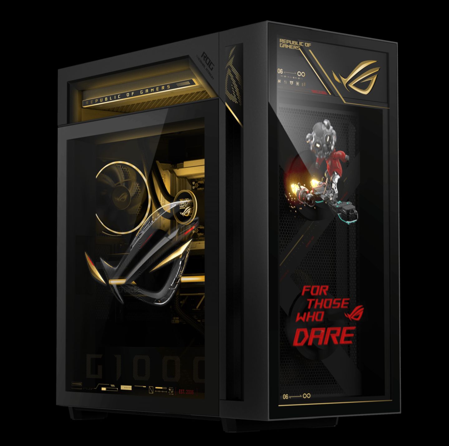 ASUS підготувала флагманську плату ROG Crosshair X870E, відкритий корпус ROG GR20 і преміальний ПК ROG G1000 серії Edition 20