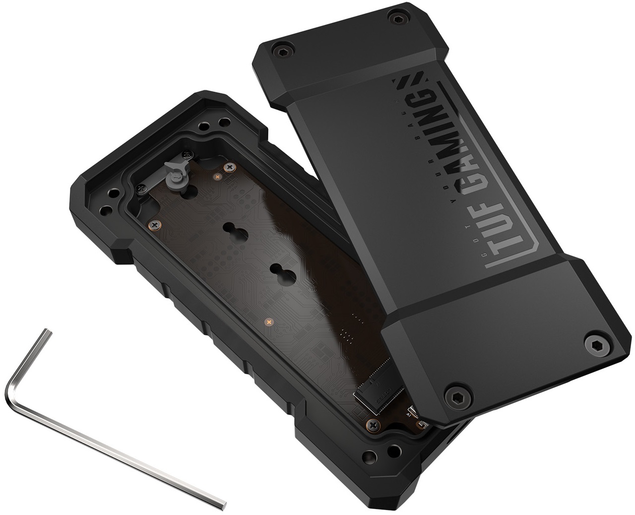 ASUS вывела на украинский рынок внешний карман для SSD TUF Gaming A2