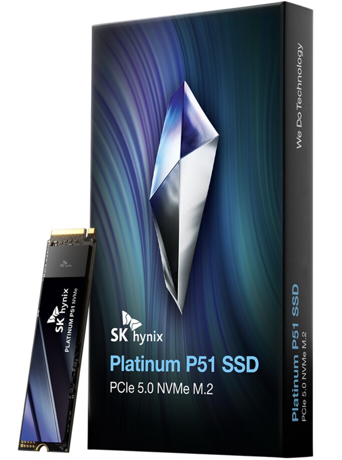 На подходе линейка высокоскоростных NVMe-накопителей SK hynix Platinum P51