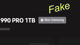 Новый уровень мошенничества: поддельный Samsung 990 PRO почти догнал оригинал по скоростным показателям