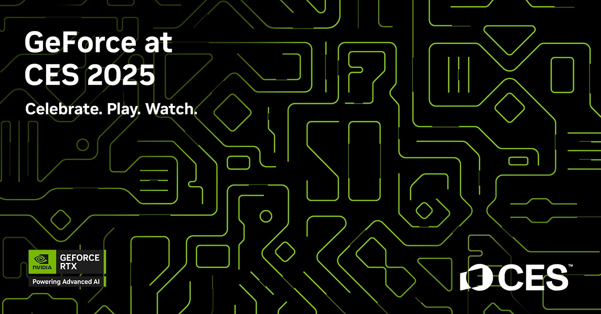 Nvidia намекает на анонс видеокарт GeForce RTX 50-й серии в рамках CES 2025