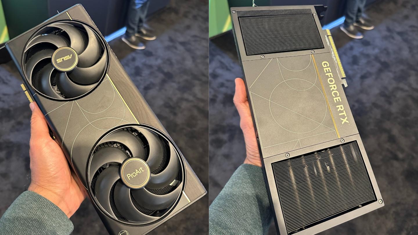 ASUS выпустила видеокарту ProArt GeForce RTX 5090 OC в духе модели Founders Edition