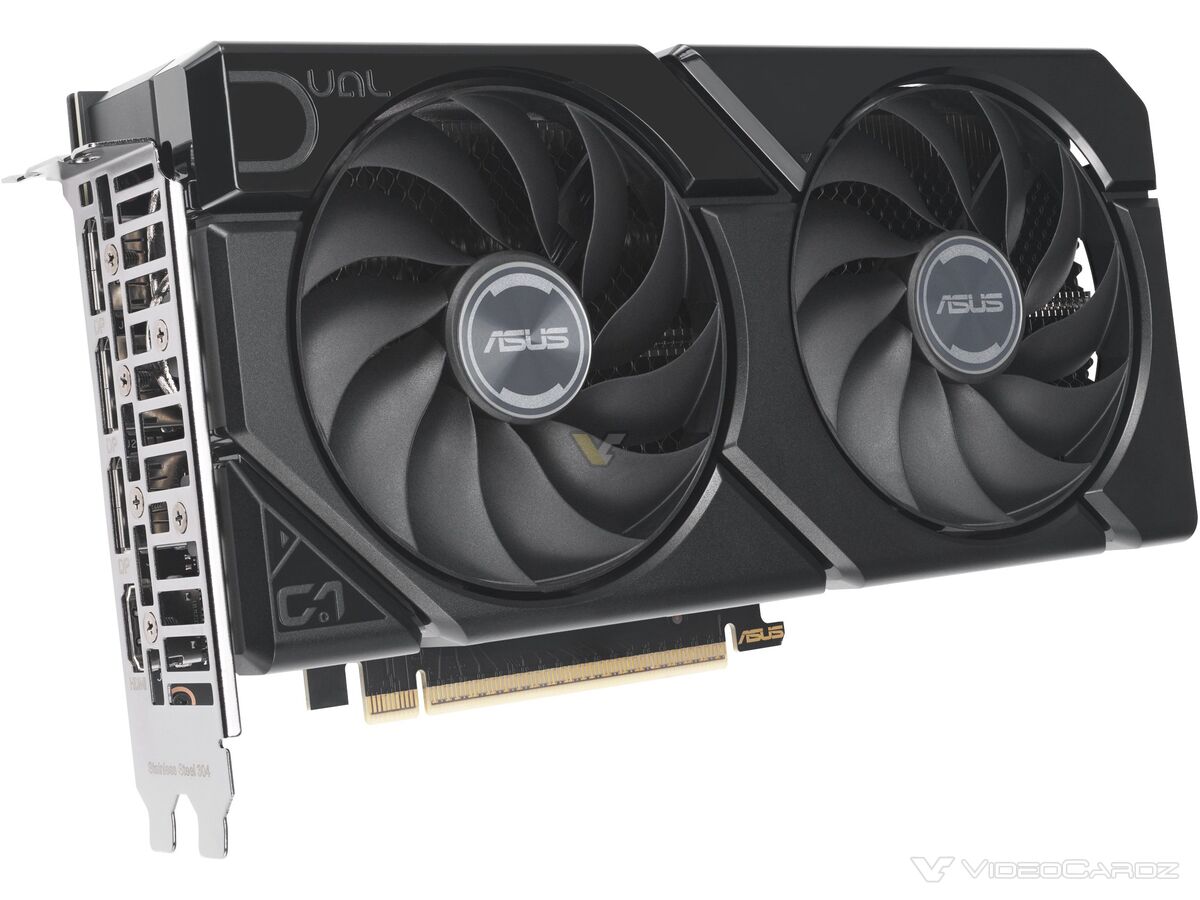 ASUS предложит видеокарту GeForce RTX 5070 в модификации Dual EVO