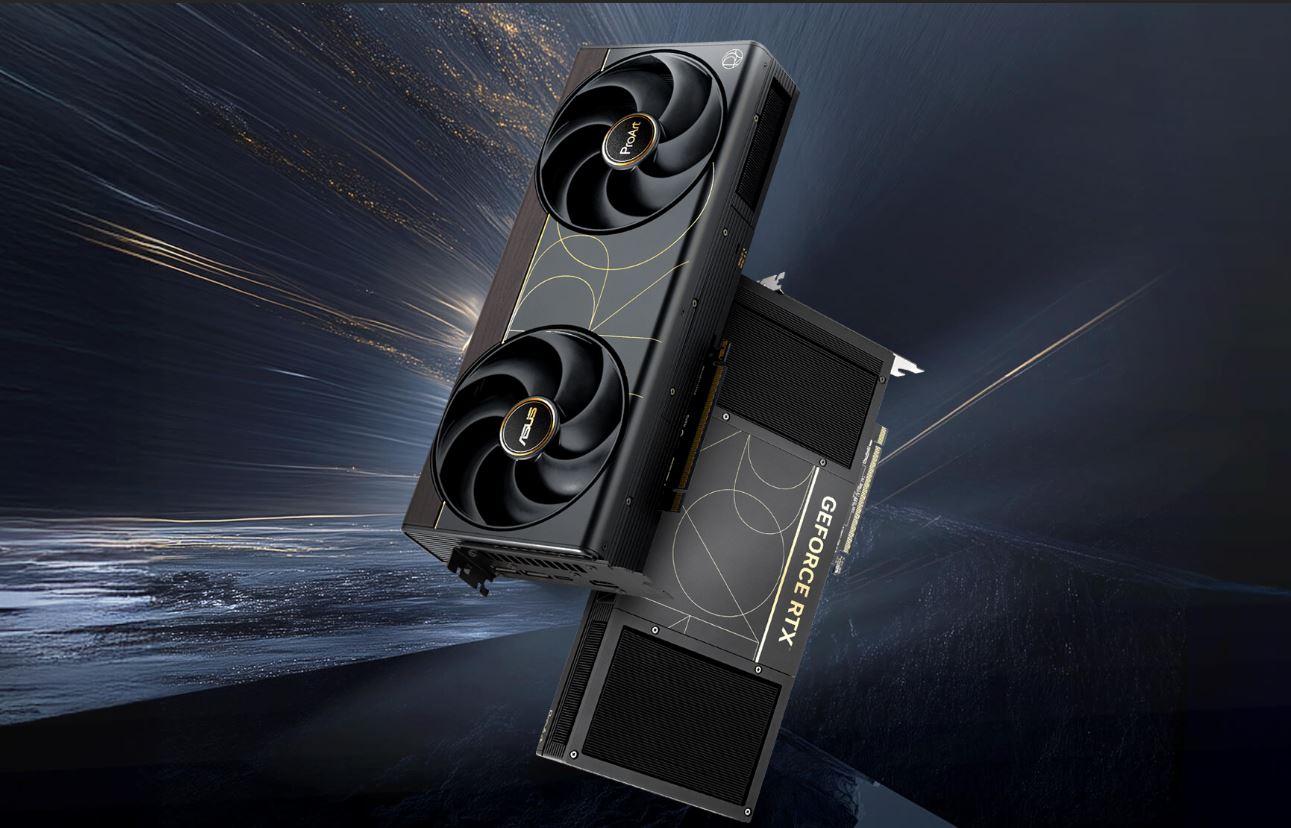 ASUS выпустила видеокарту ProArt GeForce RTX 5090 OC в духе модели Founders Edition