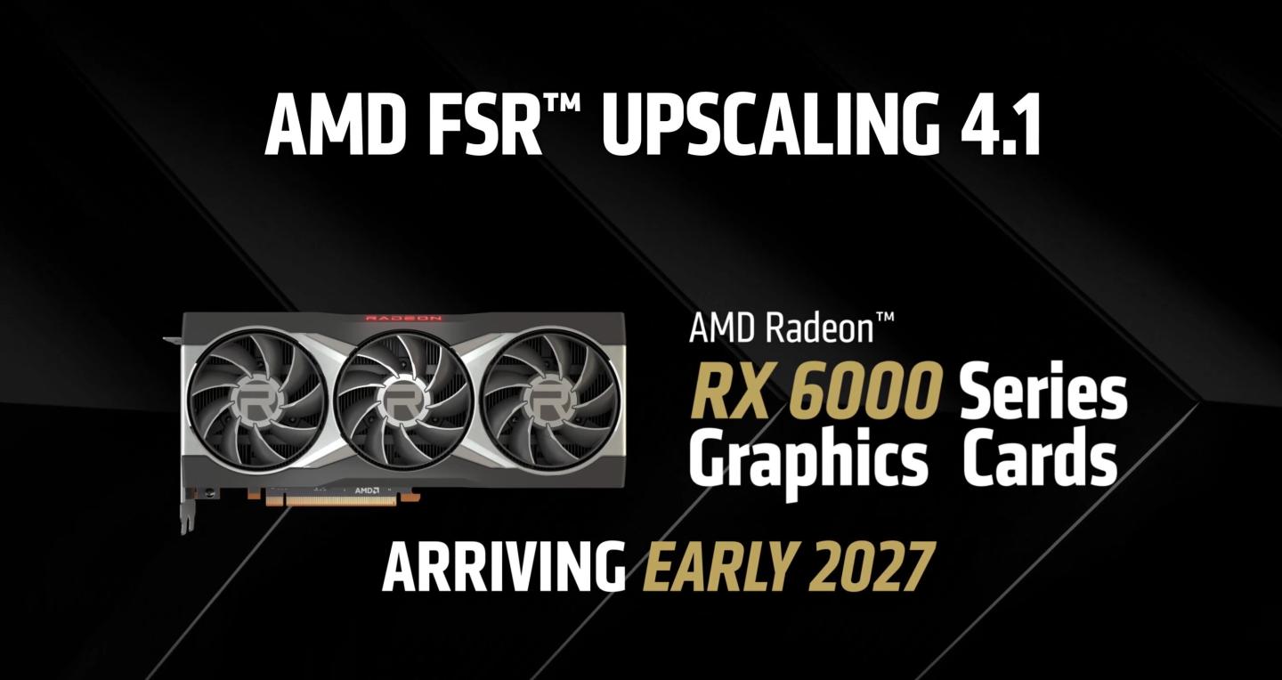 Официально: масштабирование AMD FSR Upscaling 4.1 вскоре появится на видеокартах Radeon RX 7000 и RX 6000