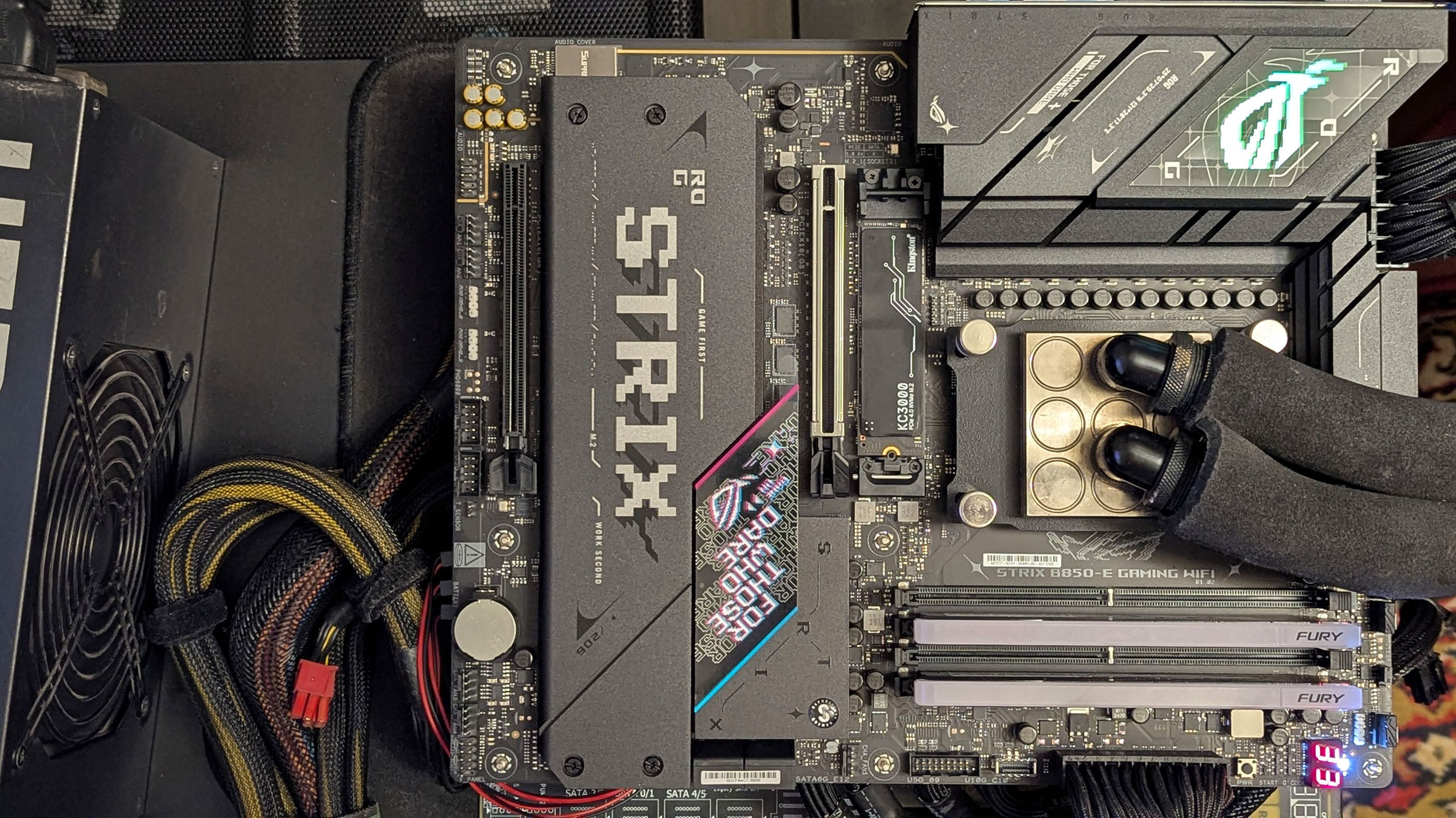 Обзор и тестирование материнской платы ASUS ROG Strix B850-E Gaming WiFi для платформы AM5. Знакомство с возможностями чипсета AMD B850