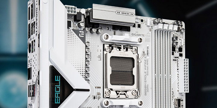 Огляд та тестування материнської плати Gigabyte B850M Eagle WiFi6E ICE для платформи AMD Socket AM5