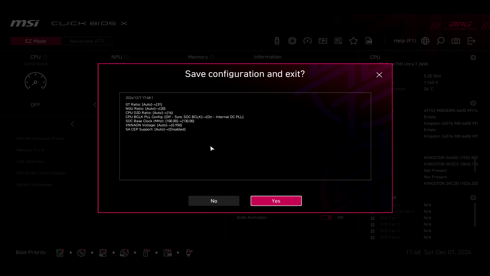 Обзор и тестирование материнской платы MSI MPG Z890 Carbon WiFi для платформы Intel LGA 1851
