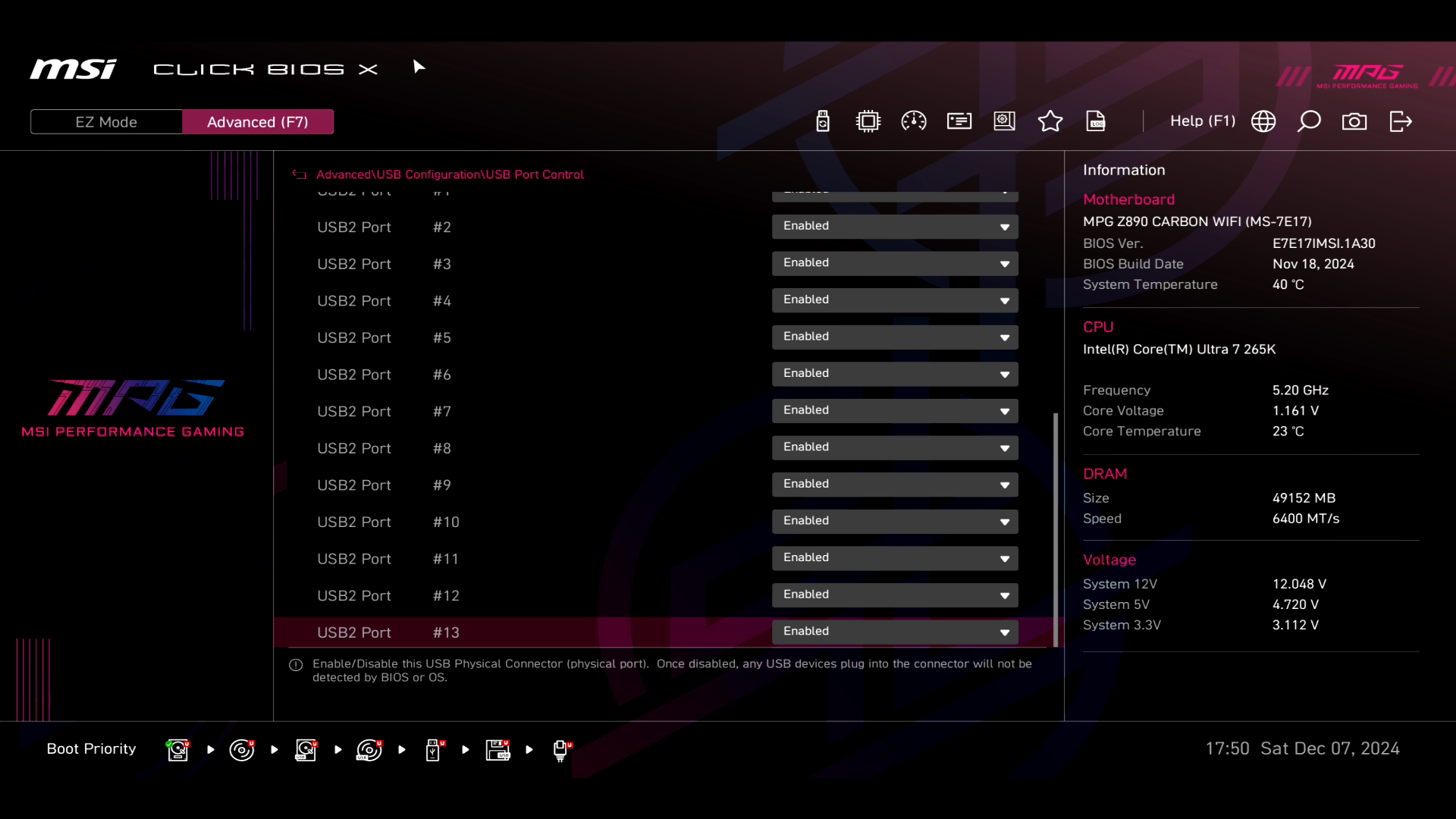 Обзор и тестирование материнской платы MSI MPG Z890 Carbon WiFi для платформы Intel LGA 1851