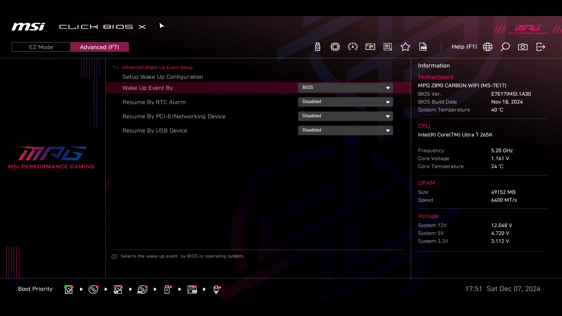 Обзор и тестирование материнской платы MSI MPG Z890 Carbon WiFi для платформы Intel LGA 1851