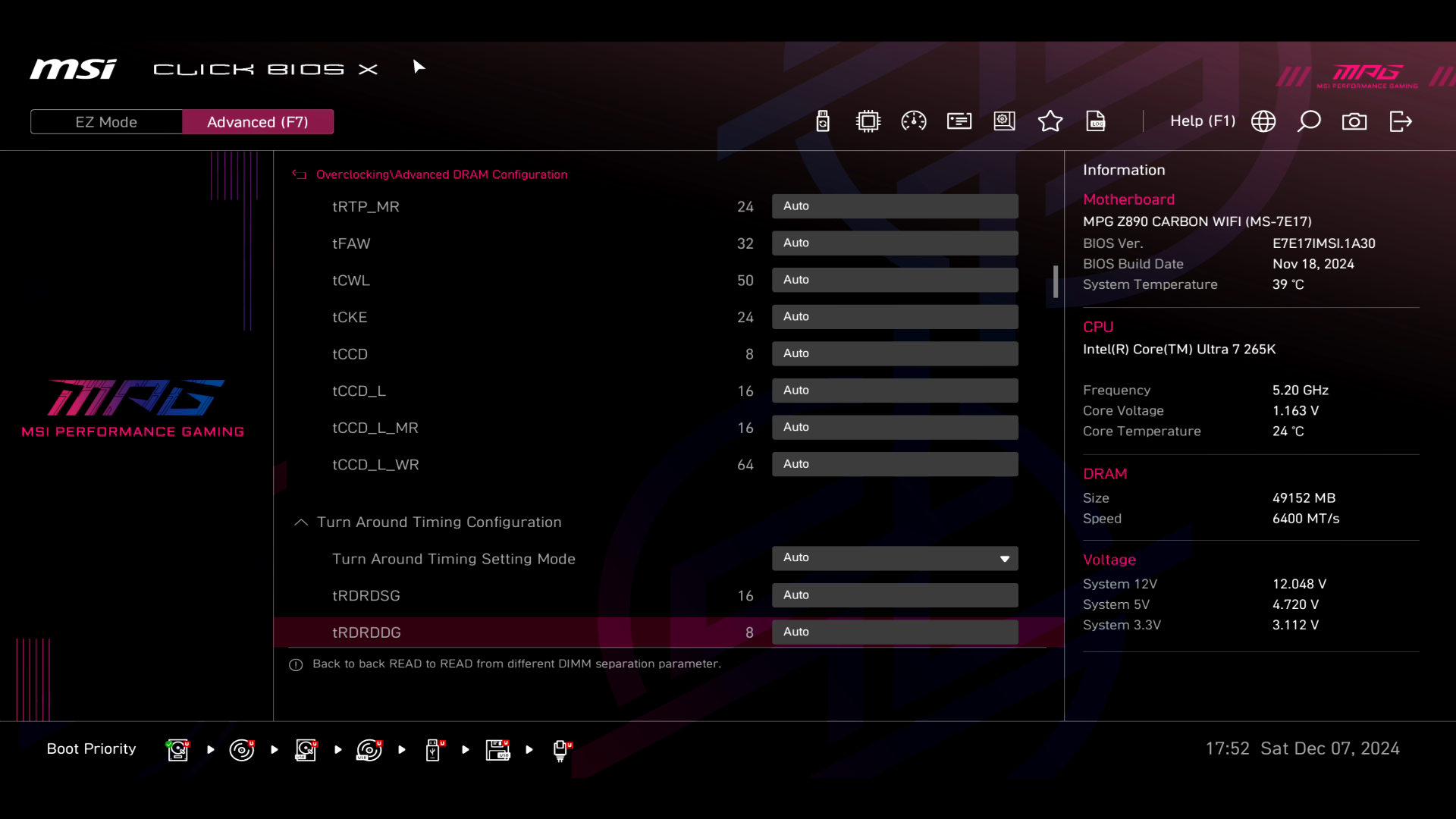 Обзор и тестирование материнской платы MSI MPG Z890 Carbon WiFi для платформы Intel LGA 1851