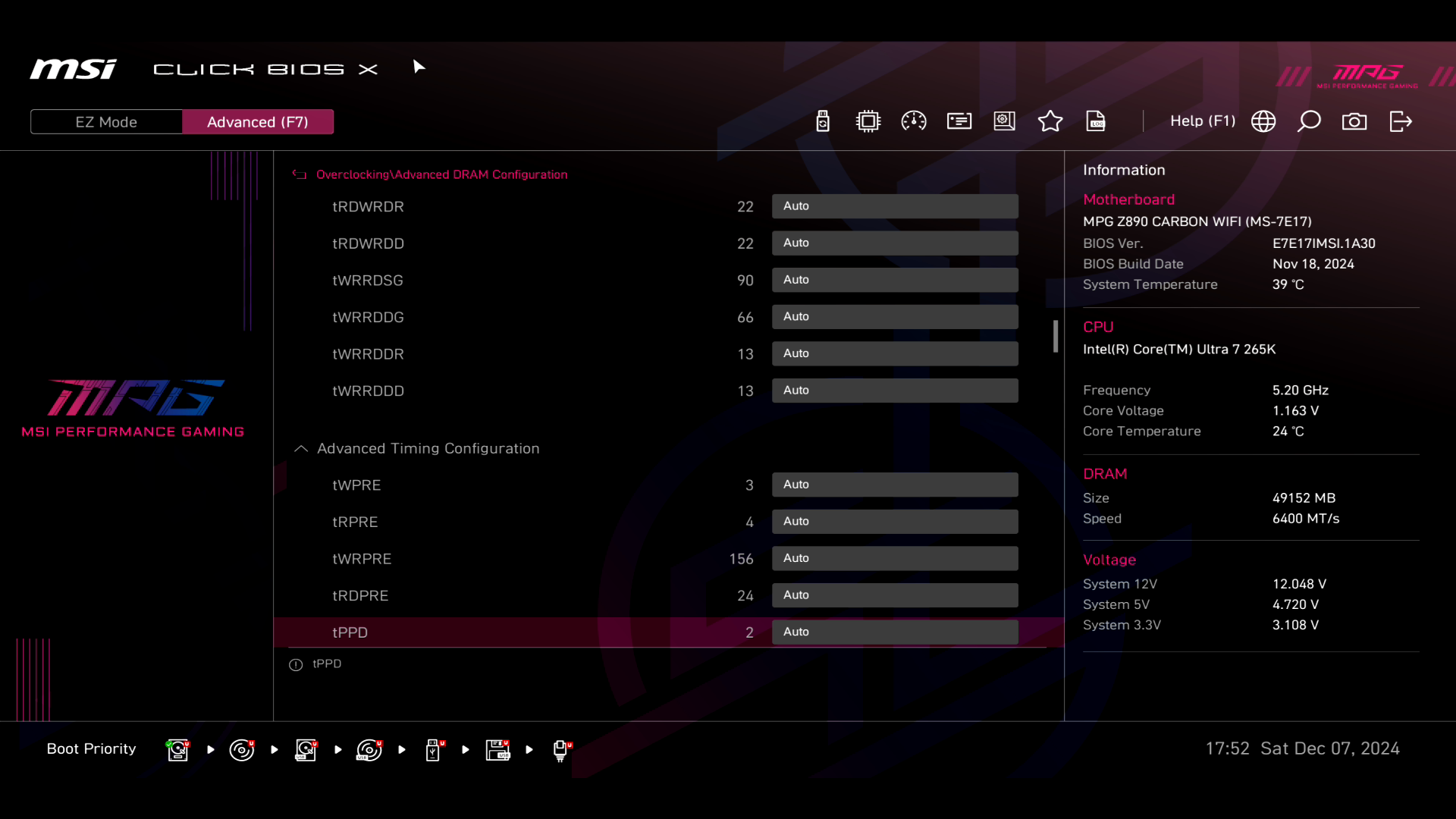 Обзор и тестирование материнской платы MSI MPG Z890 Carbon WiFi для платформы Intel LGA 1851