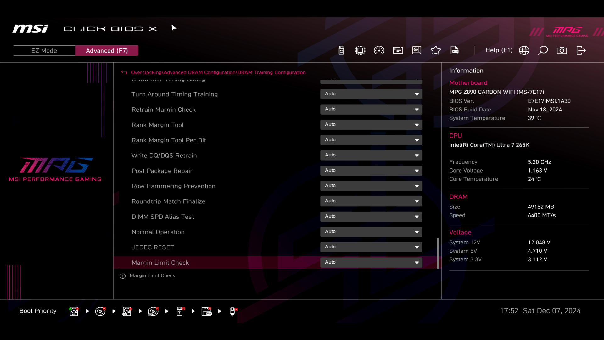 Обзор и тестирование материнской платы MSI MPG Z890 Carbon WiFi для платформы Intel LGA 1851