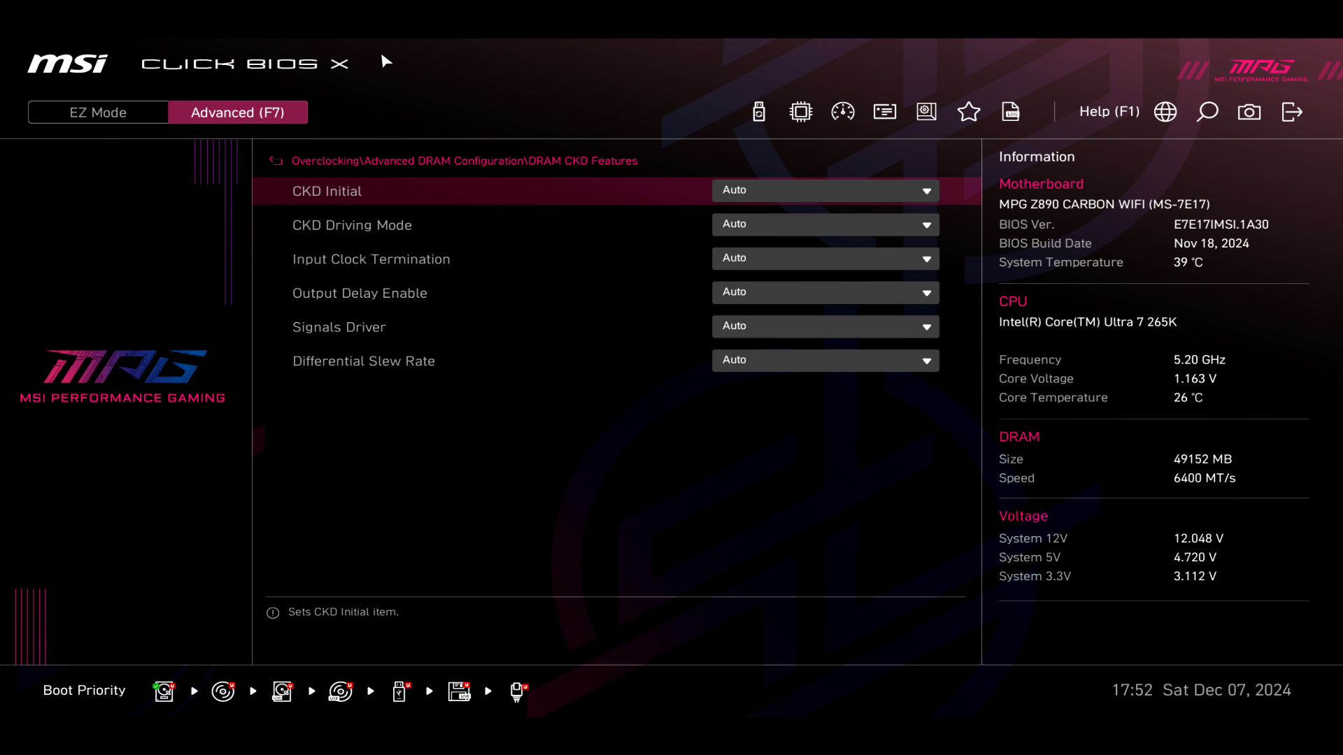 Обзор и тестирование материнской платы MSI MPG Z890 Carbon WiFi для платформы Intel LGA 1851