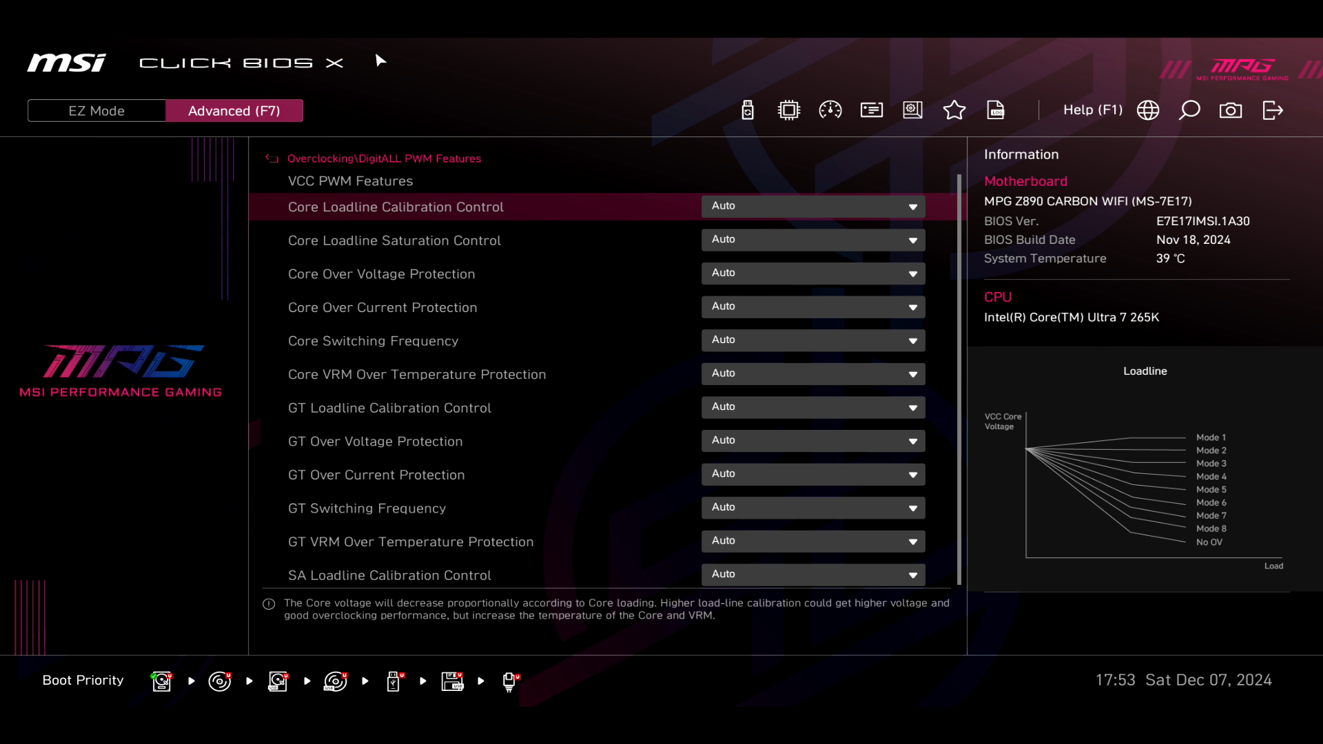 Обзор и тестирование материнской платы MSI MPG Z890 Carbon WiFi для платформы Intel LGA 1851