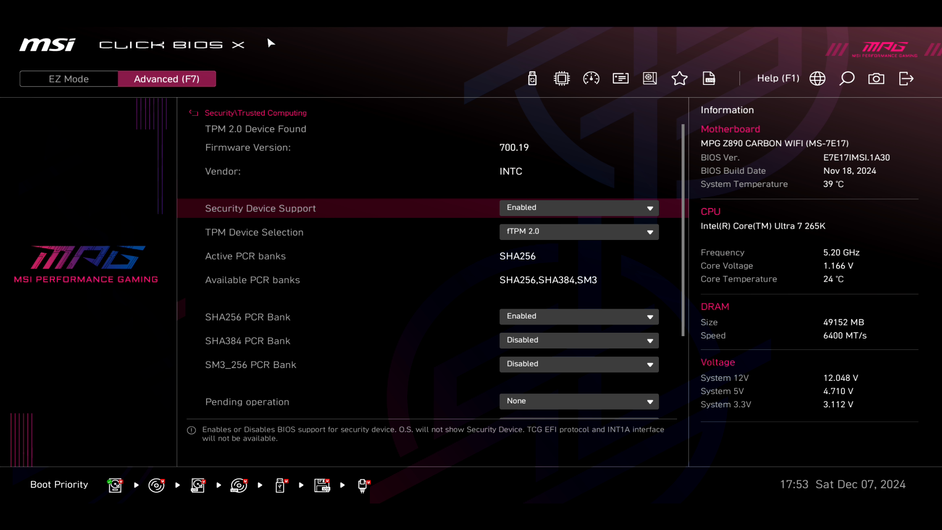 Обзор и тестирование материнской платы MSI MPG Z890 Carbon WiFi для платформы Intel LGA 1851