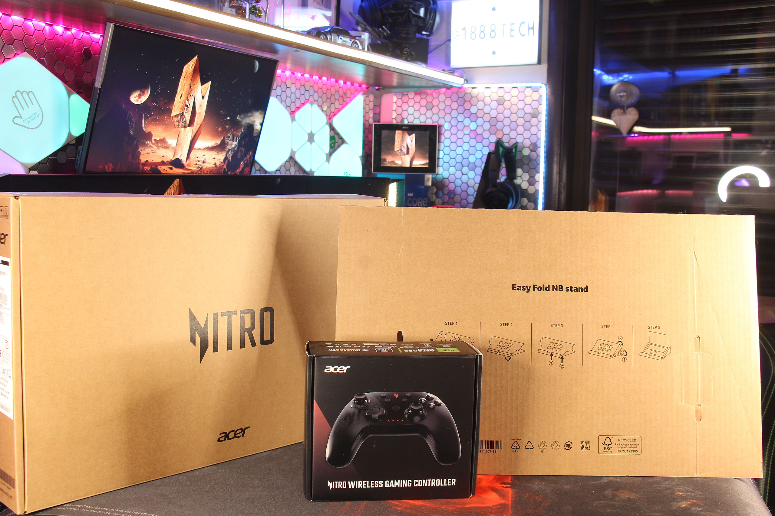 Обзор и тестирование игрового 15″ ноутбука Acer Nitro V 15 ANV15-41 на базе процессора AMD Ryzen 5 7535HS и видеокарты Nvidia GeForce RTX 4060 в комплекте с геймпадом Acer Nitro NRG300