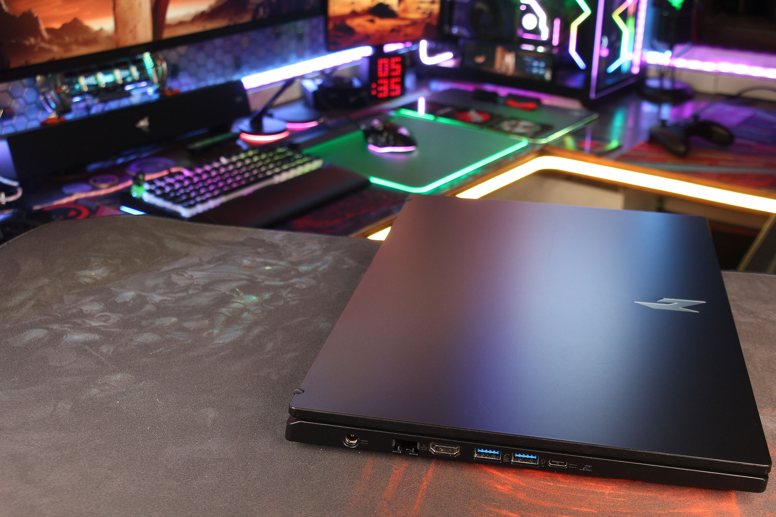 Обзор и тестирование игрового 15″ ноутбука Acer Nitro V 15 ANV15-41 на базе процессора AMD Ryzen 5 7535HS и видеокарты Nvidia GeForce RTX 4060 в комплекте с геймпадом Acer Nitro NRG300