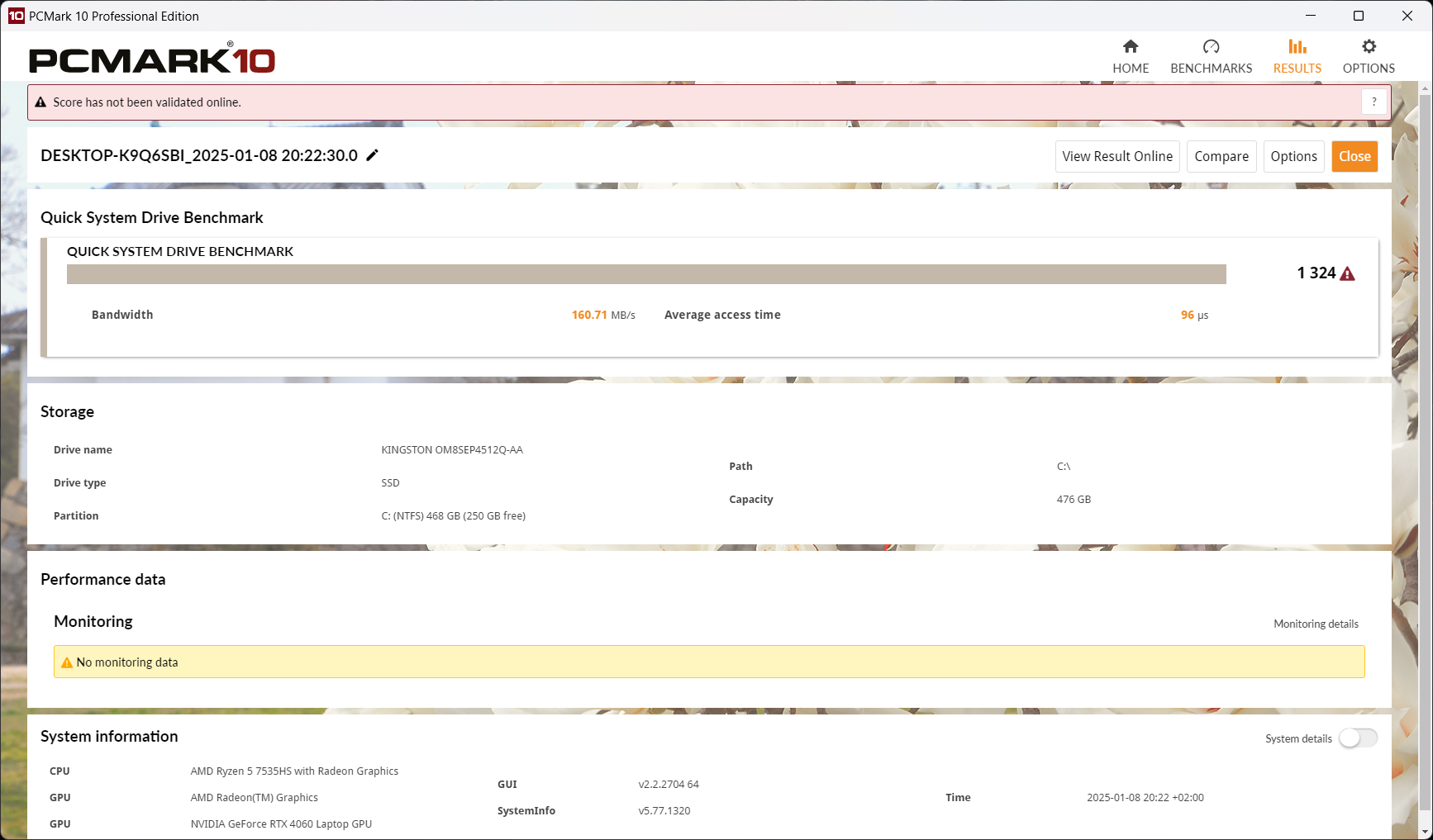 Обзор и тестирование игрового 15″ ноутбука Acer Nitro V 15 ANV15-41 на базе процессора AMD Ryzen 5 7535HS и видеокарты Nvidia GeForce RTX 4060 в комплекте с геймпадом Acer Nitro NRG300
