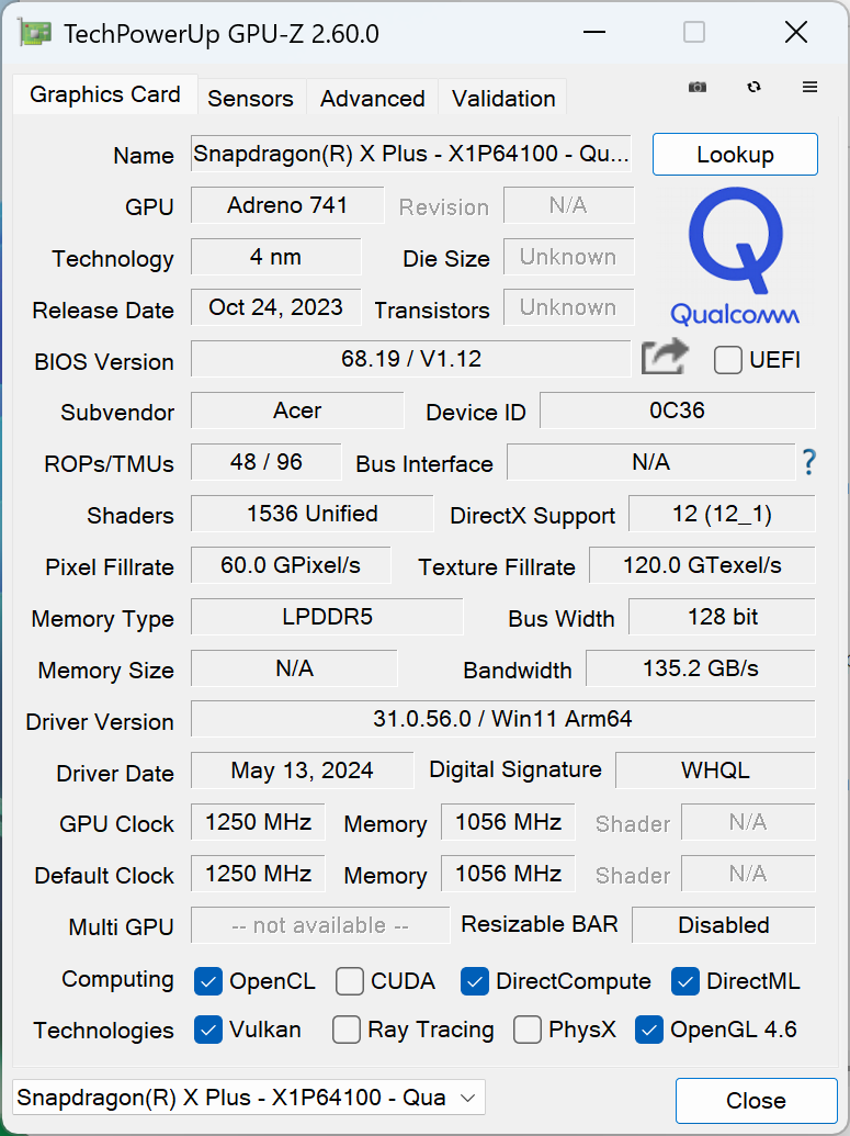 Огляд та тестування Copilot+ ноутбука Acer Swift 14 AI (SF14-11-X6V5) на базі процесора Snapdragon X Plus