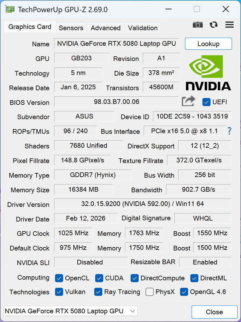 Огляд та тестування ультратонкого ігрового 14″ ноутбука ASUS ROG Zephyrus G14 (2026) GU405AW на базі процесора Intel Core Ultra 9 386H та відеокарти NVIDIA GeForce RTX 5080