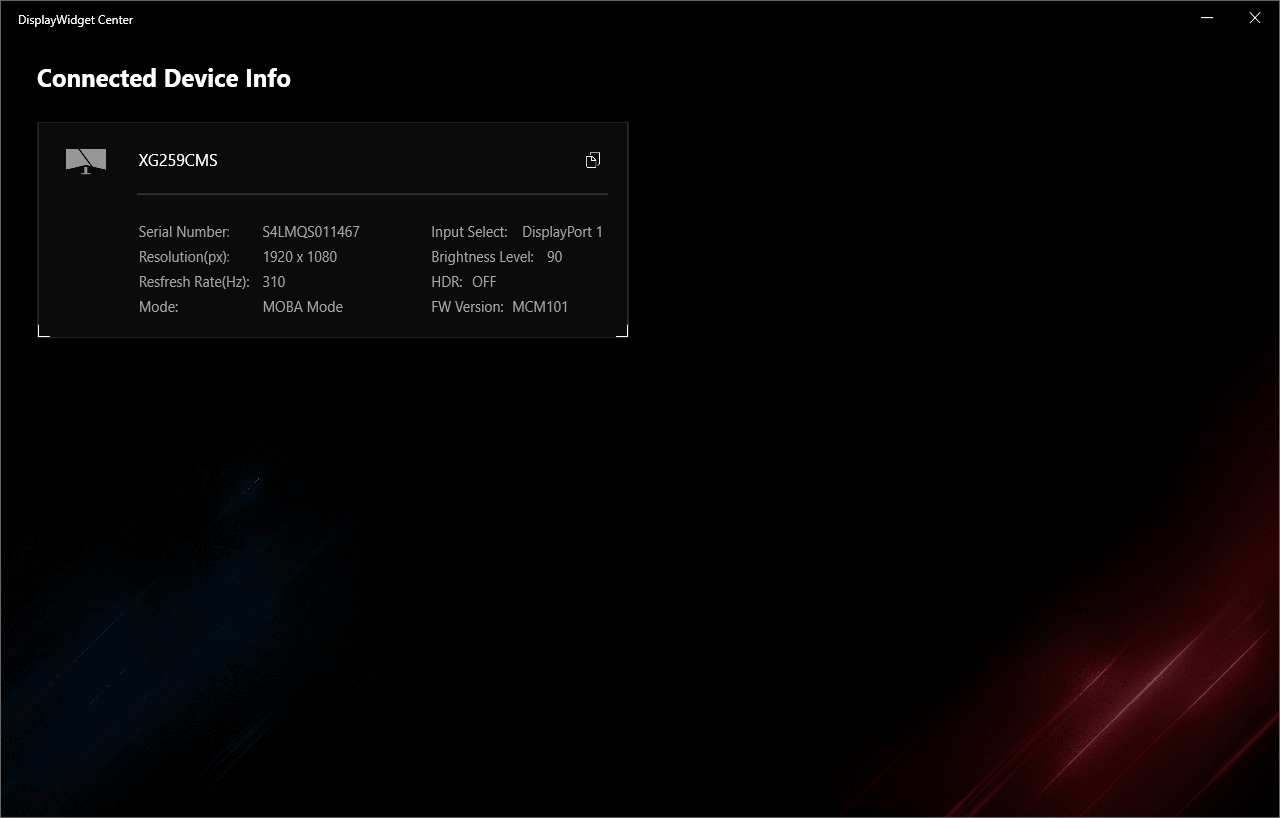 Обзор и тестирование игрового 24,5″ монитора ASUS ROG Strix XG259CMS с частотой обновления 310 Гц