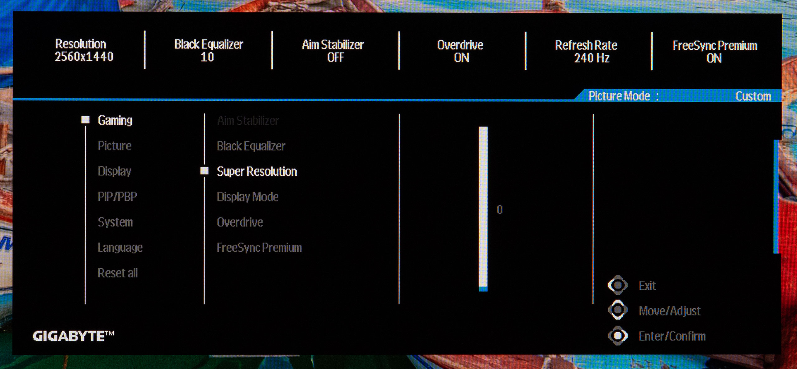 Обзор и тестирование игрового 27″ WQHD-монитора Gigabyte GS27Q X с частотой обновления 240 Гц