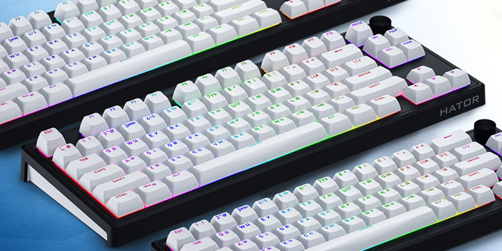 Обзор игровой механической hot-swap клавиатуры HATOR Skyfall 80 Wireless