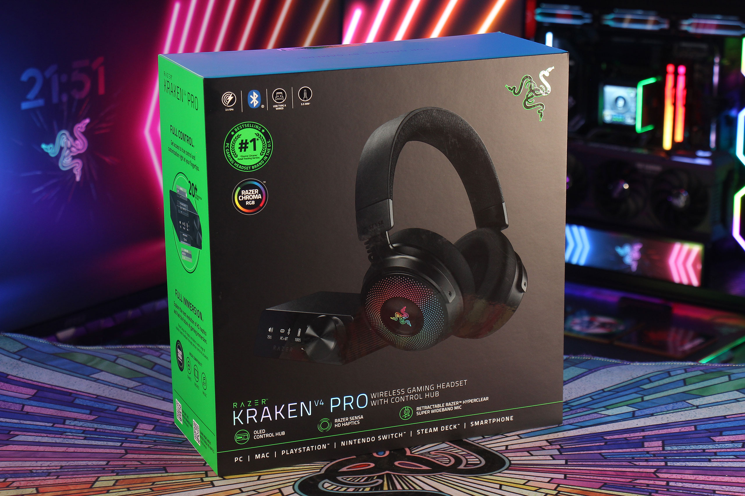 Обзор линейки игровых гарнитур Razer Kraken V4 X, V4 и V4 Pro