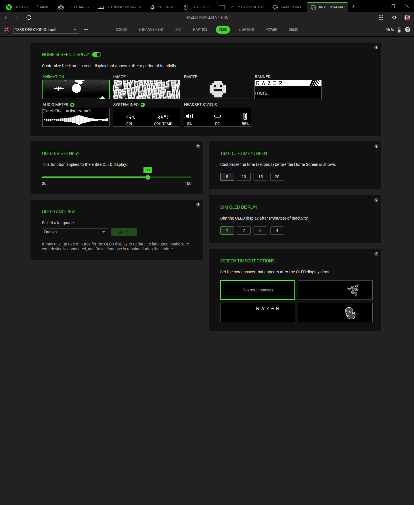 Обзор линейки игровых гарнитур Razer Kraken V4 X, V4 и V4 Pro