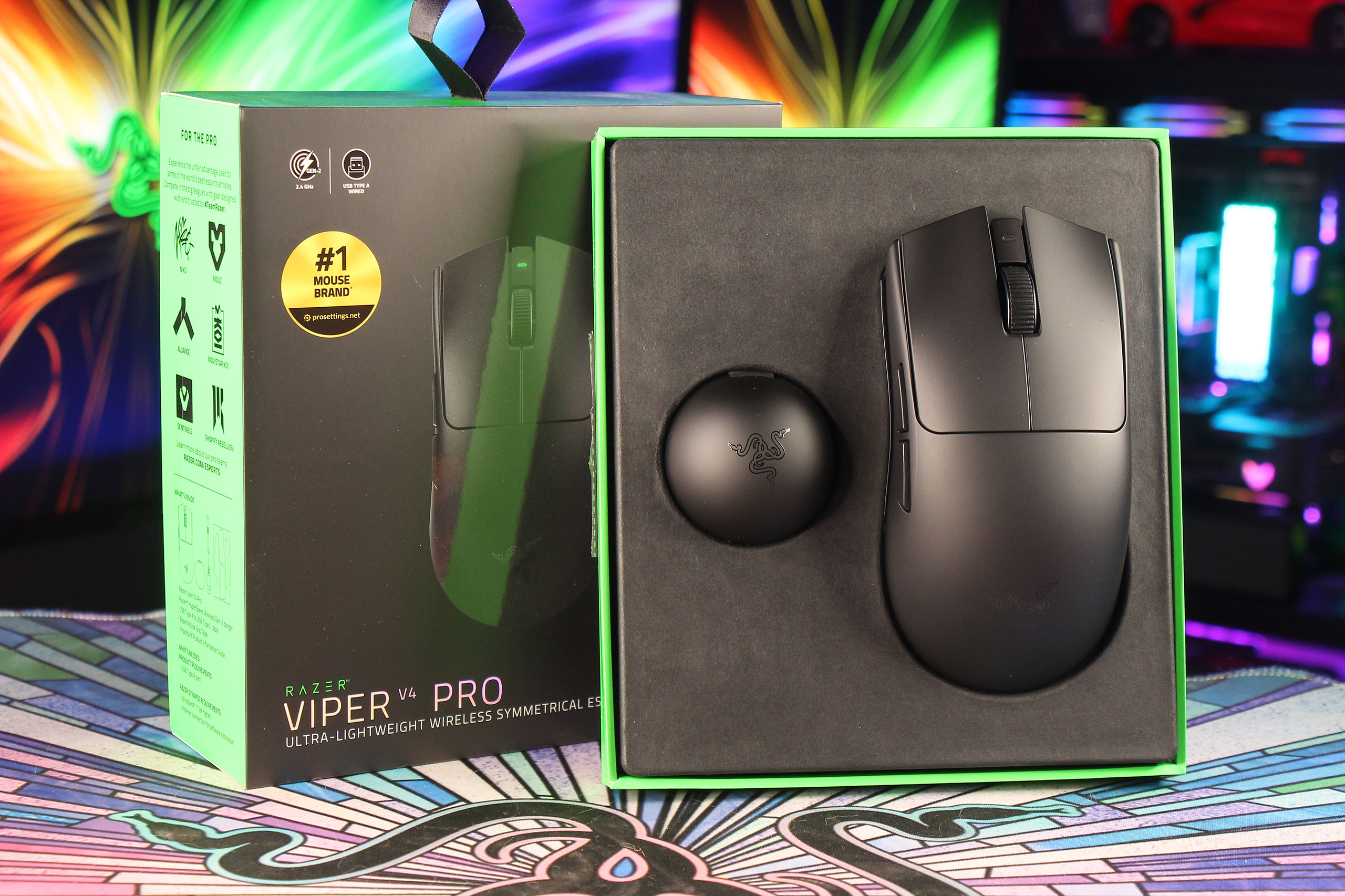 Обзор беспроводной игровой мыши Razer Viper V4 Pro. 8К и неделя