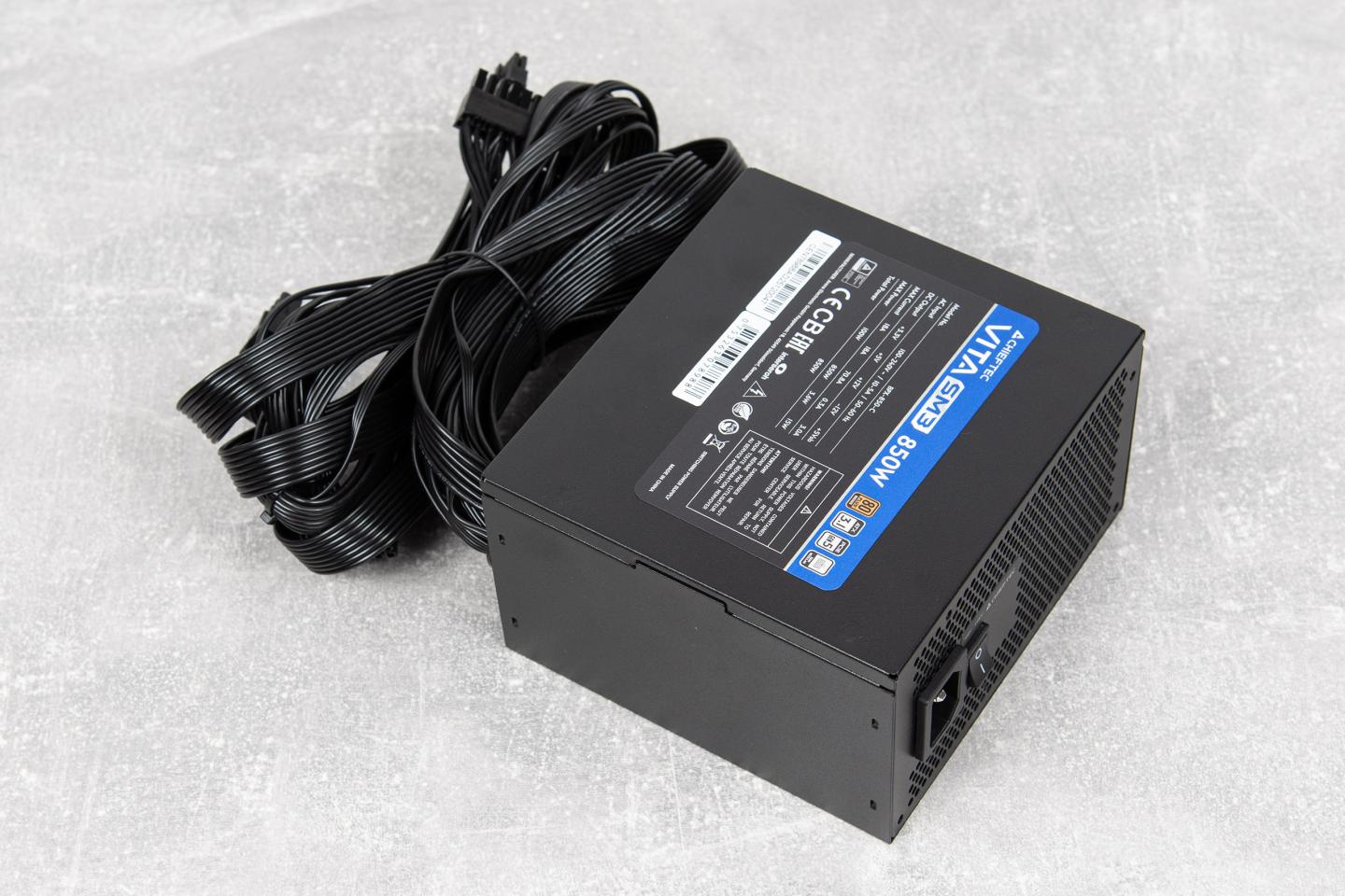 Обзор и тестирование «бронзового» блока питания Chieftec VITA SM3 BPX-850-C с поддержкой видеокарт PCIe 5.0 и мощностью 850 Вт