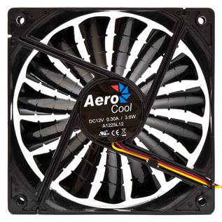 Aerocool Shark 12cm Black Edition Aerocool Shark 12cm Black Edition