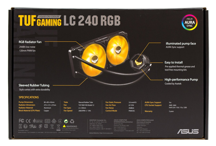 ASUS TUF Gaming LC 240 RGB