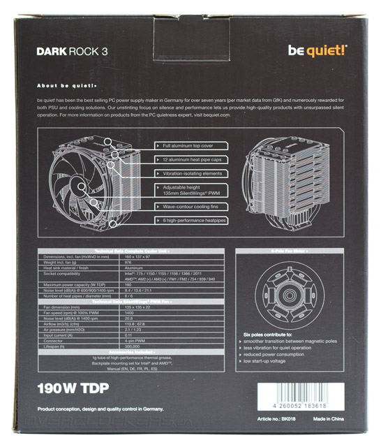 be quiet! Dark Rock 3 be quiet! Dark Rock 3