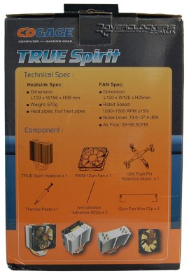 Кулер Cogage TRUE Spirit Кулер Cogage TRUE Spirit