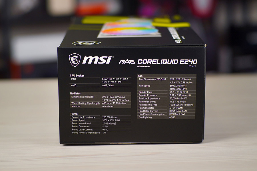 MSI MAG CoreLiquid E360 та MAG CoreLiquid E240
