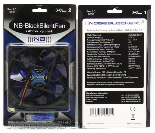 Noiseblocker NB-BlackSilentFan