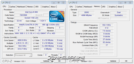 Разгон Intel Core i5-660